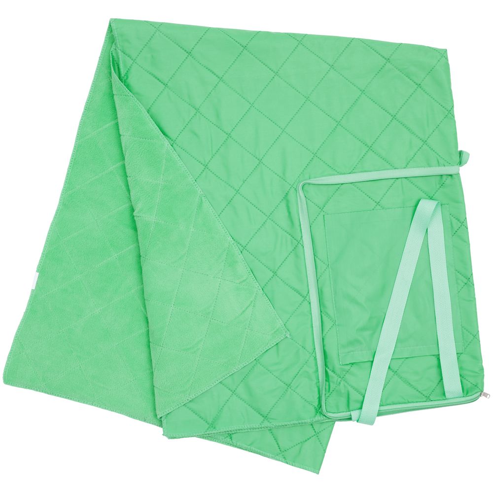 Плед для пикника Soft & Dry 2, светло-зеленый — изображение 3