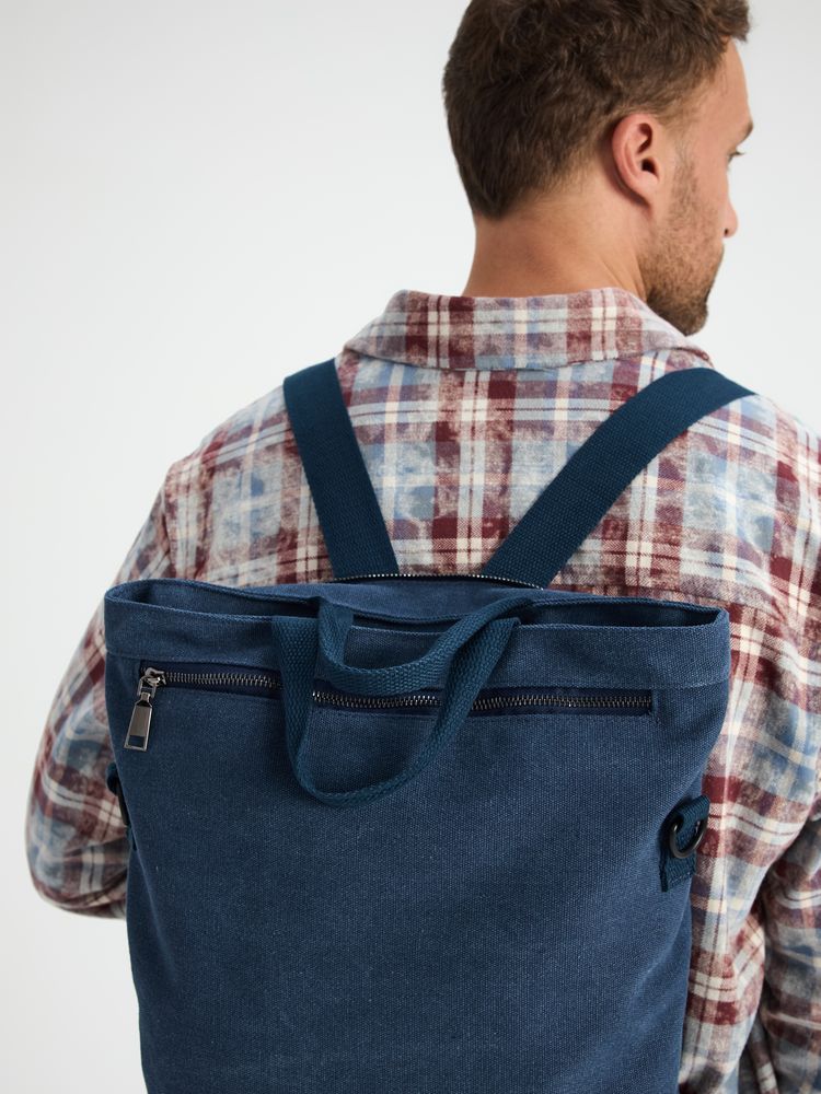 Рюкзак-шопер Casual, синий — изображение 11