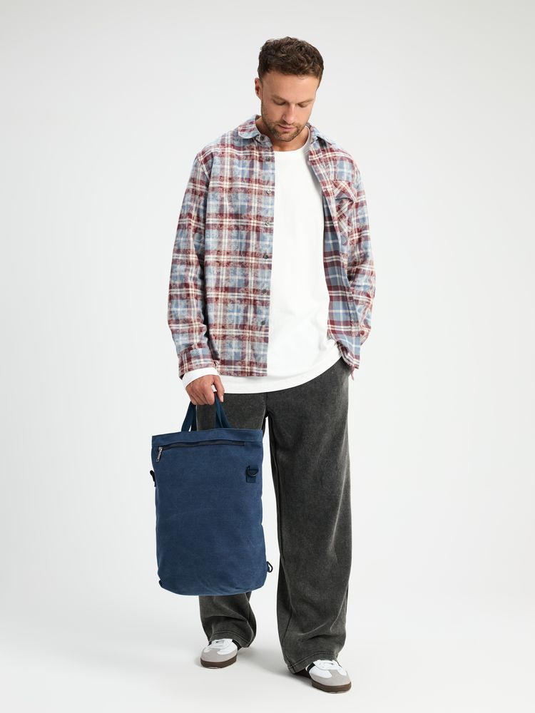 Рюкзак-шопер Casual, синий — изображение 9