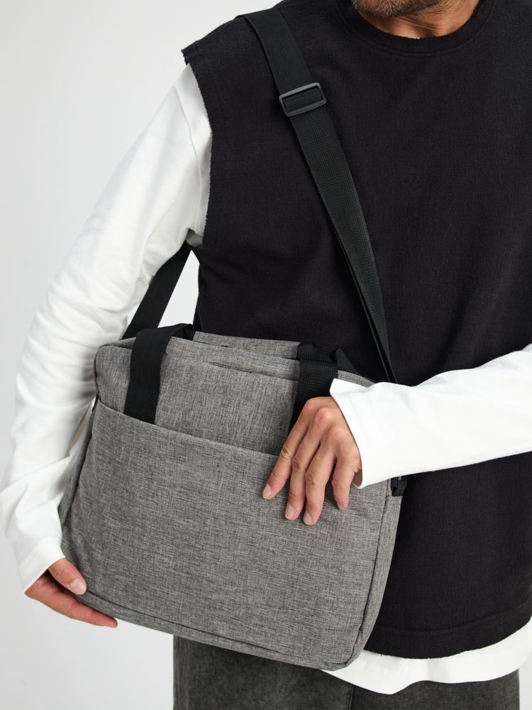 Сумка для ноутбука Delegate, серая — изображение 8