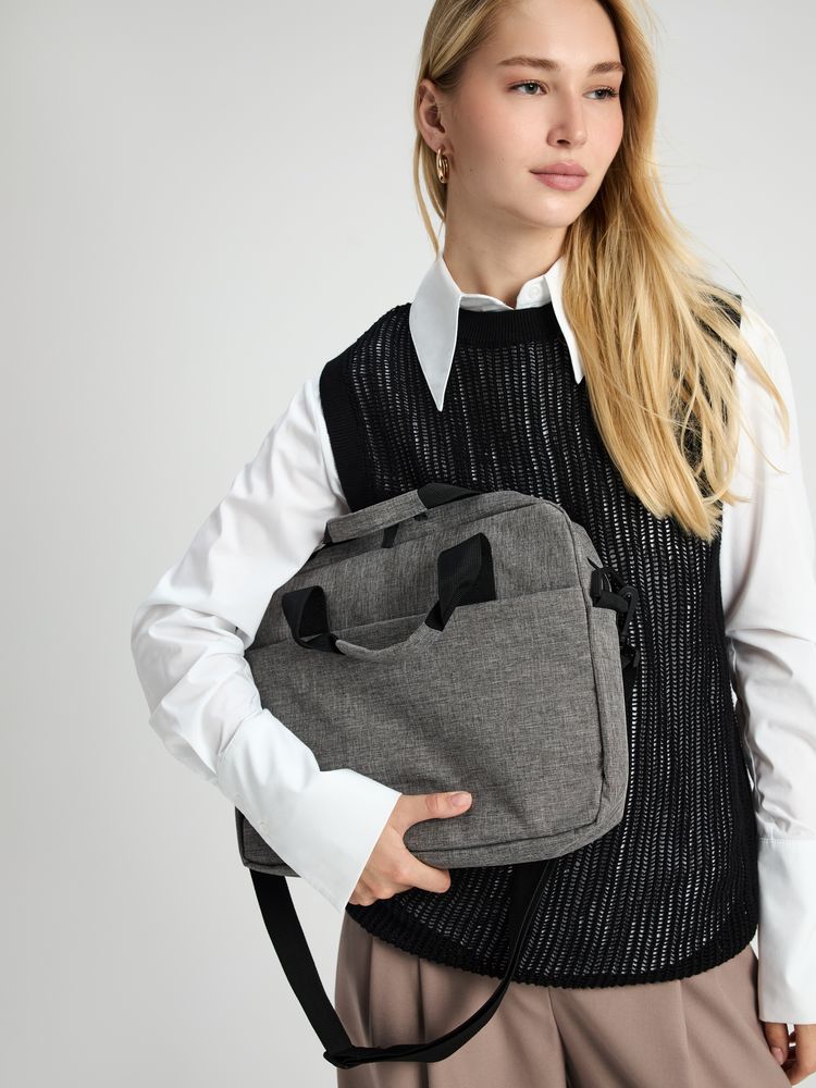 Сумка для ноутбука Delegate, серая — изображение 10