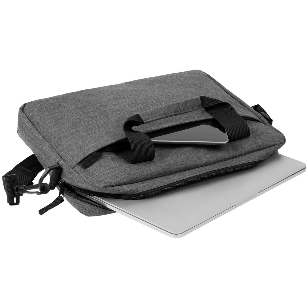 Сумка для ноутбука Delegate, серая — изображение 6