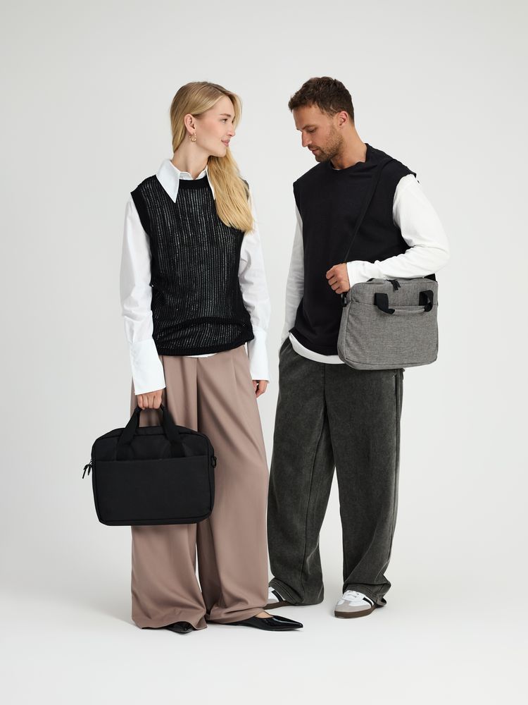 Сумка для ноутбука Delegate, серая — изображение 11