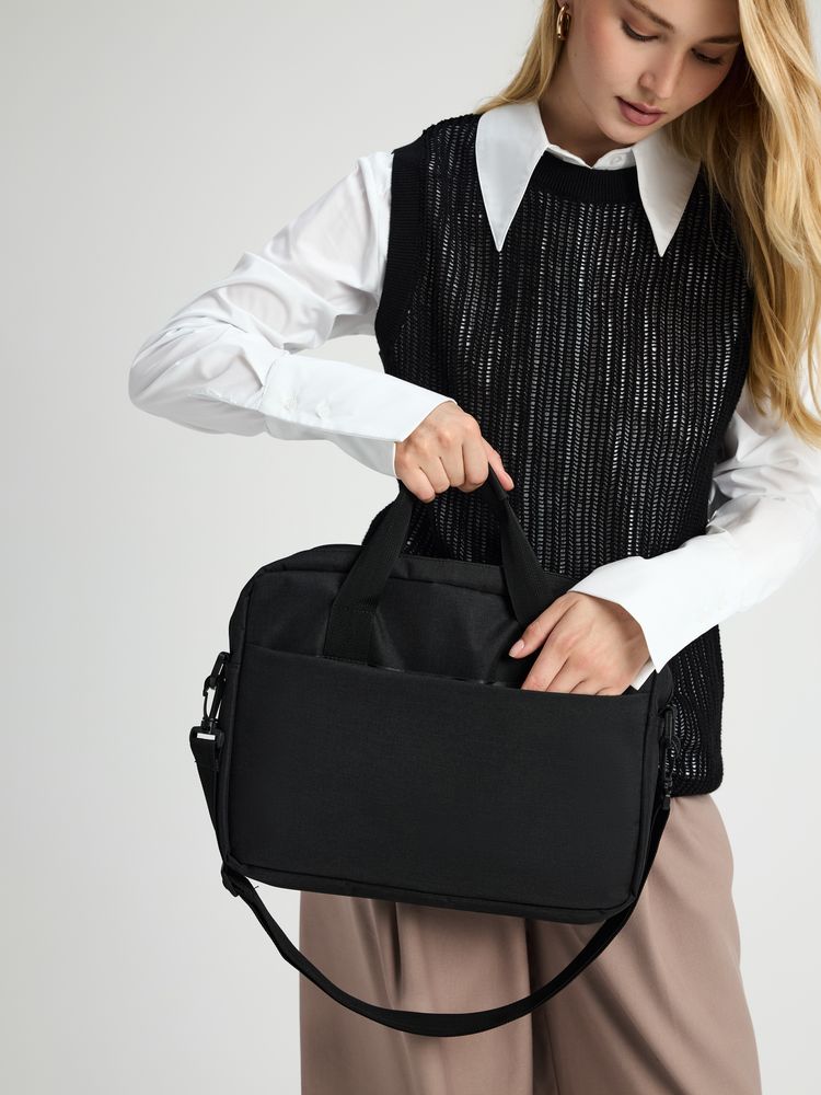 Сумка для ноутбука Delegate, черная — изображение 8