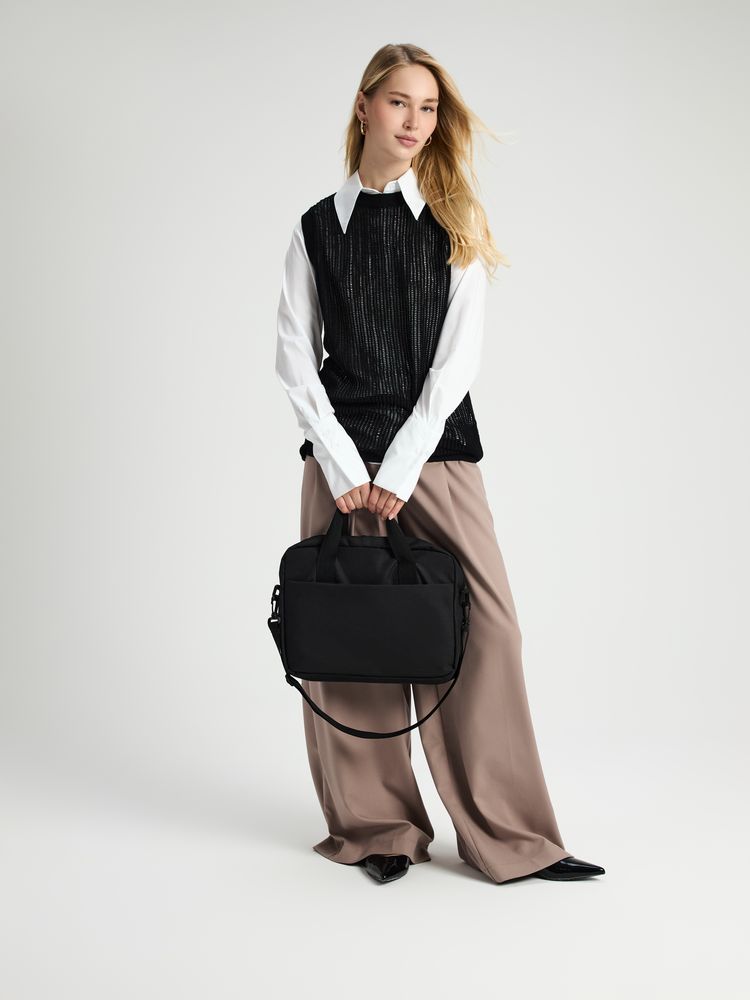 Сумка для ноутбука Delegate, черная — изображение 7