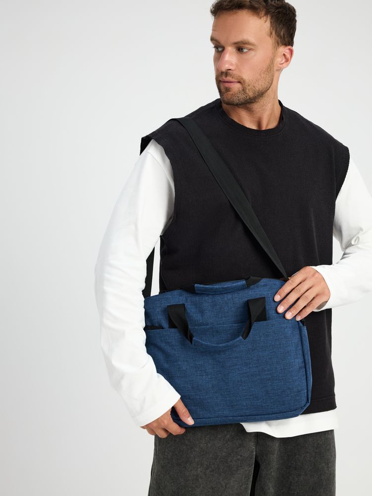 Сумка для ноутбука Delegate, синяя — изображение 9