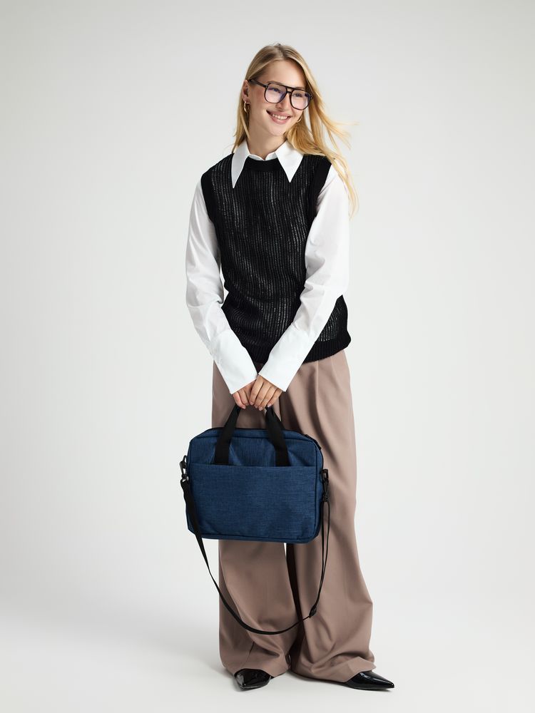 Сумка для ноутбука Delegate, синяя — изображение 10