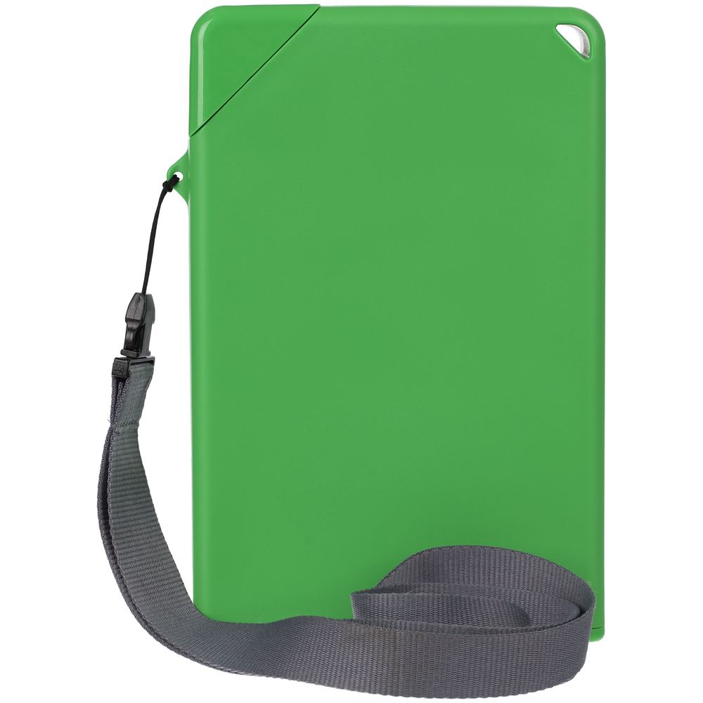 Плоская бутылка для воды Flacon, зеленая — изображение 2