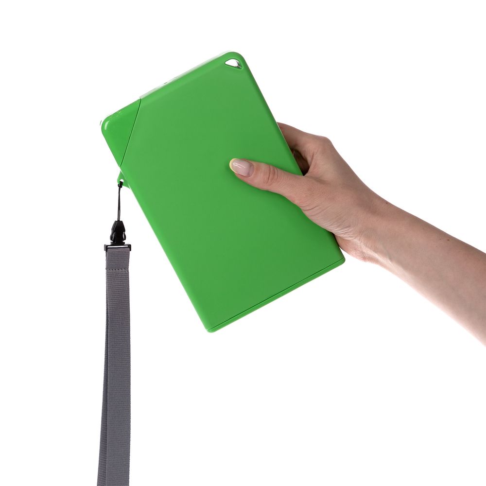 Плоская бутылка для воды Flacon, зеленая — изображение 7