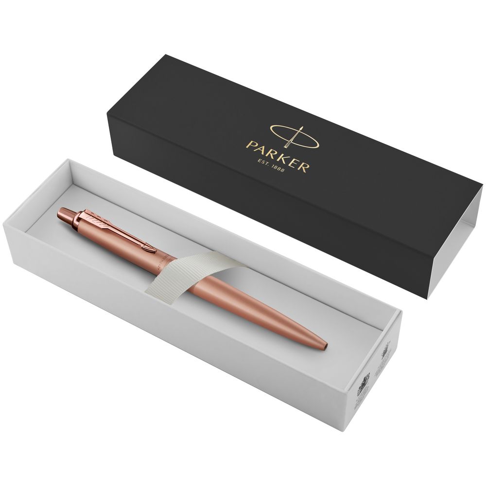 Ручка шариковая Parker Jotter XL Monochrome Pink Gold, розовое золото — изображение 3