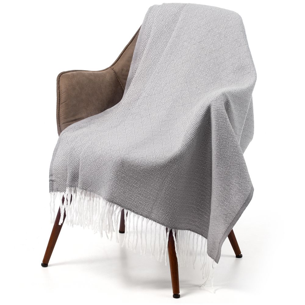 Плед «Капри», серый — изображение 5