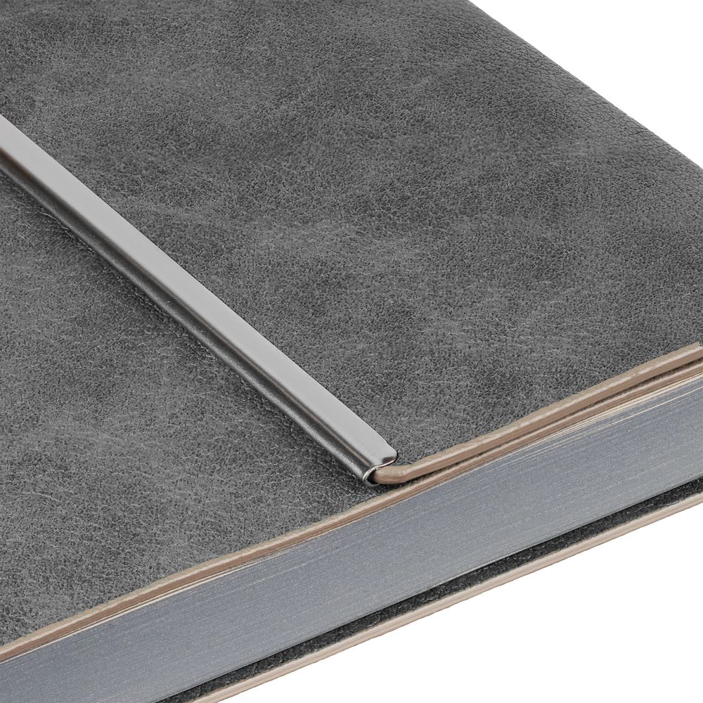 Ежедневник Petrus Flap, недатированный, серый — изображение 4