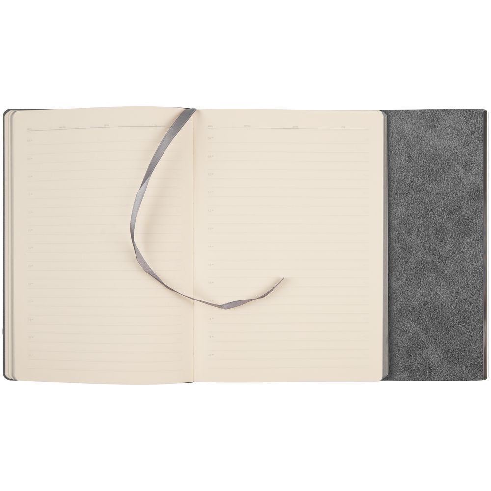 Ежедневник Petrus Flap, недатированный, серый — изображение 6
