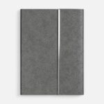 Ежедневник Petrus Flap, недатированный, серый