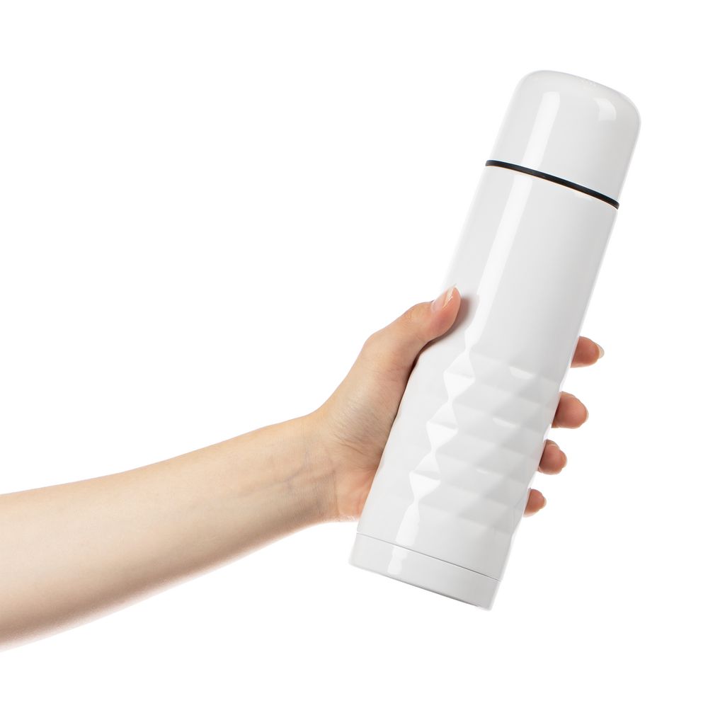 Термос Prismatic, белый — изображение 5