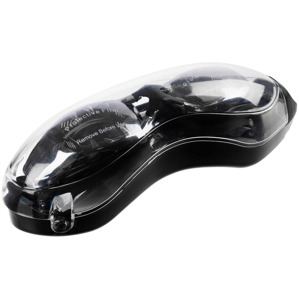 Очки для плавания зеркальные Underwater, черные — изображение 13