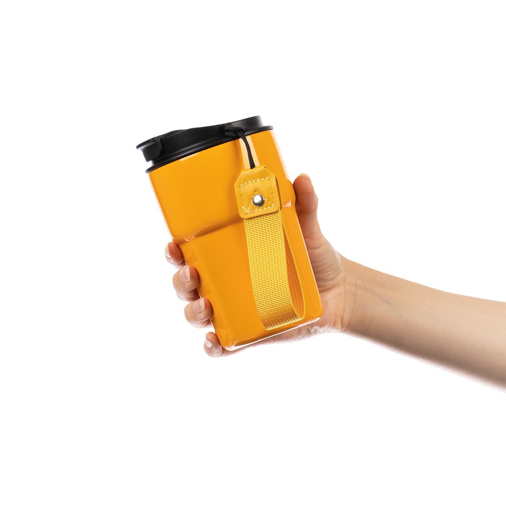 Термостакан Freshbrew, оранжевый — изображение 5