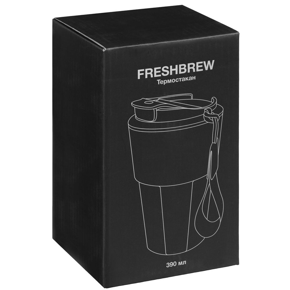 Термостакан Freshbrew, оранжевый — изображение 12