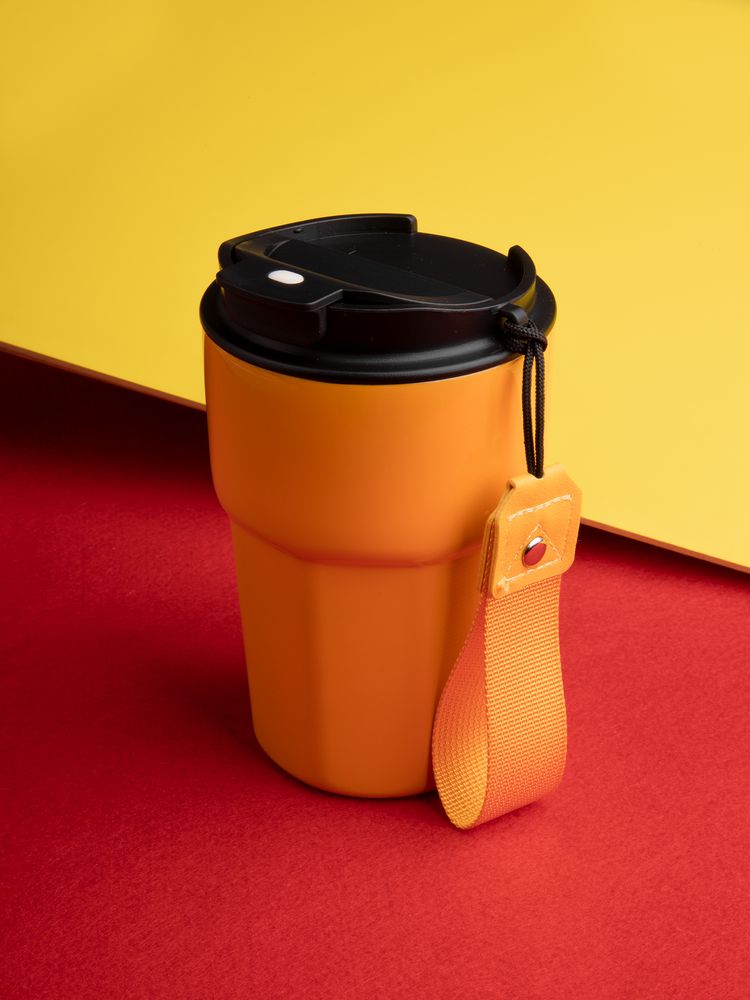 Термостакан Freshbrew, оранжевый — изображение 7