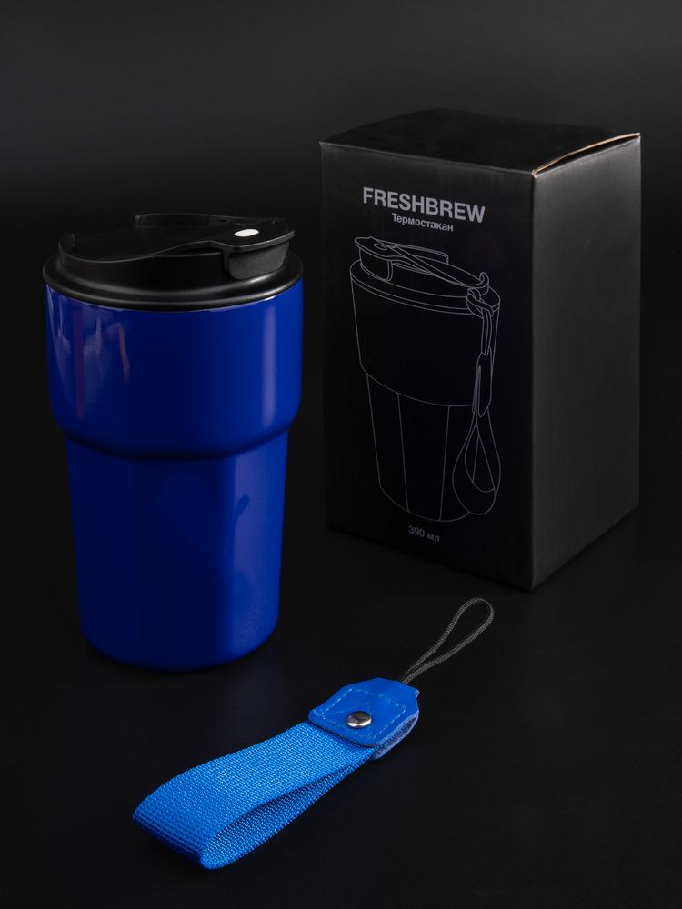 Термостакан Freshbrew, синий — изображение 9