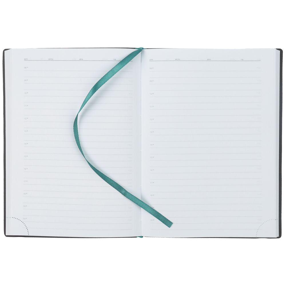 Ежедневник Vivian, недатированный, бирюзовый — изображение 4