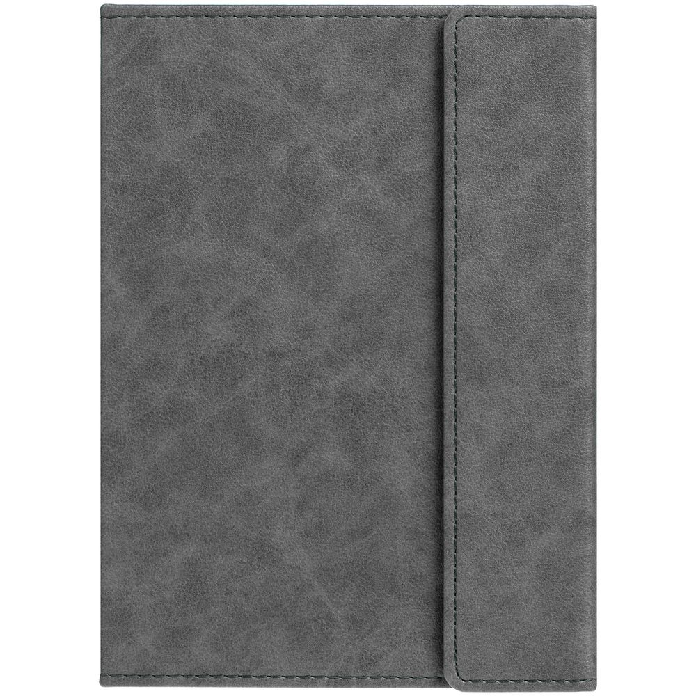 Ежедневник Flap на заказ, недатированный, серый — изображение 3