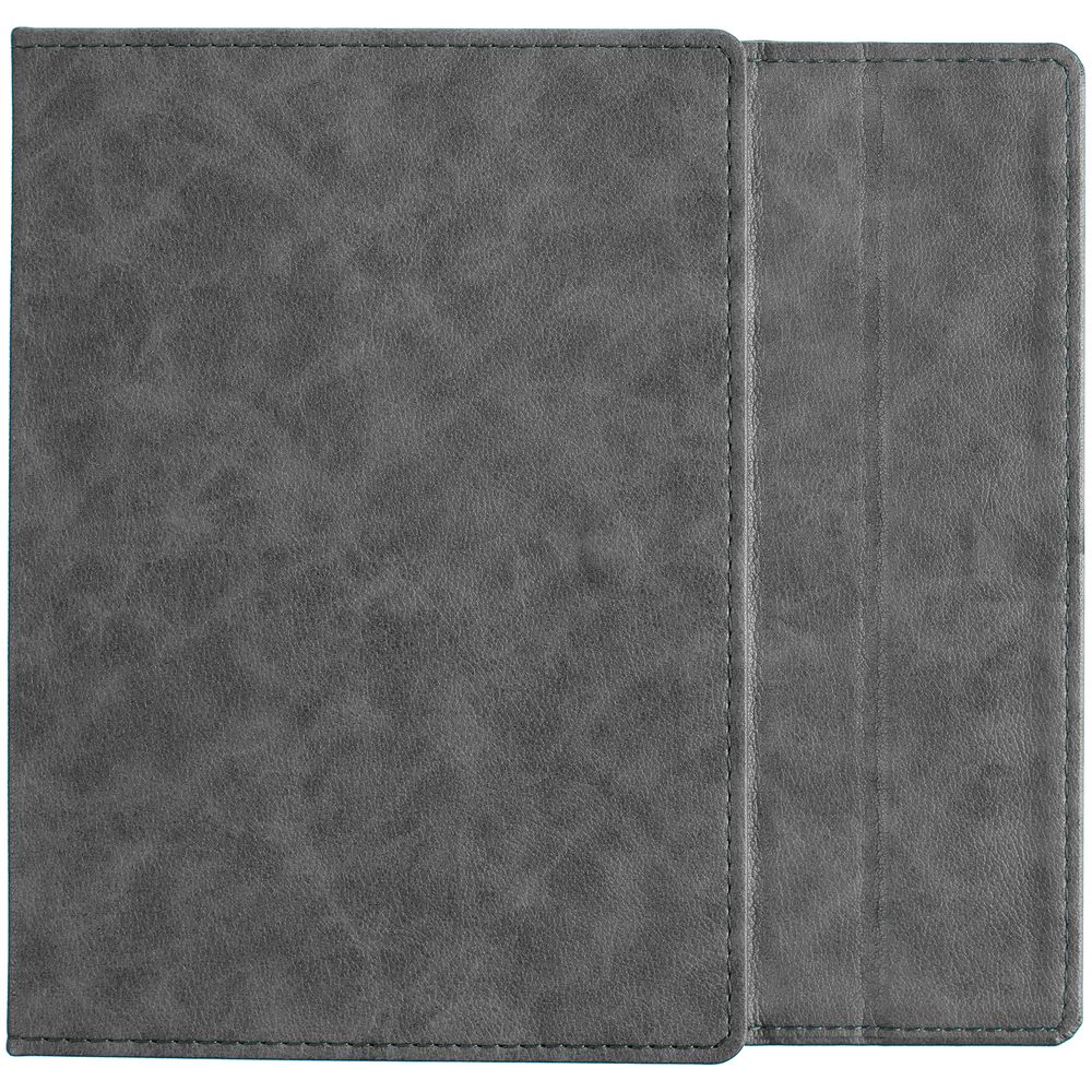 Ежедневник Flap на заказ, недатированный, серый — изображение 5