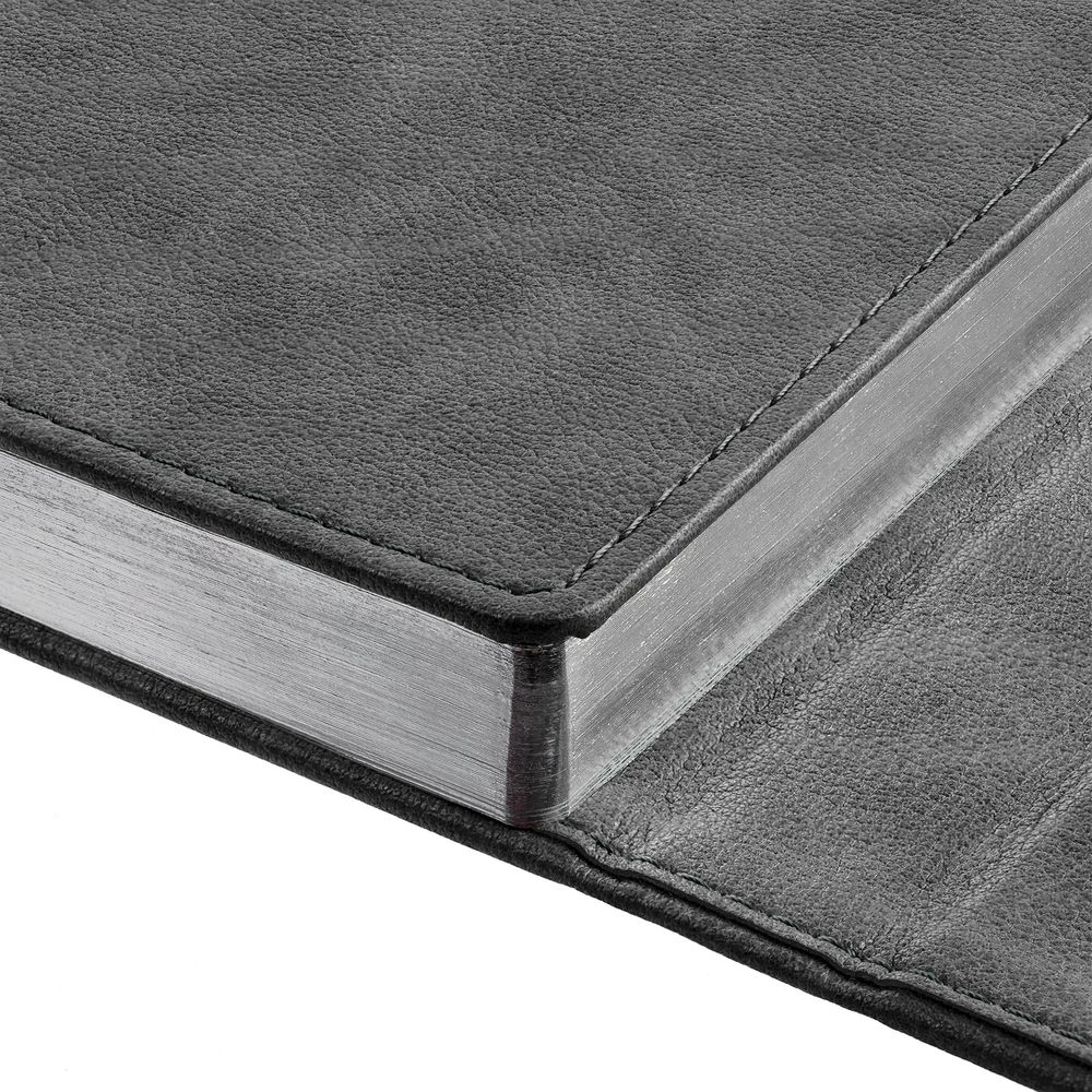 Ежедневник Flap на заказ, недатированный, серый — изображение 8