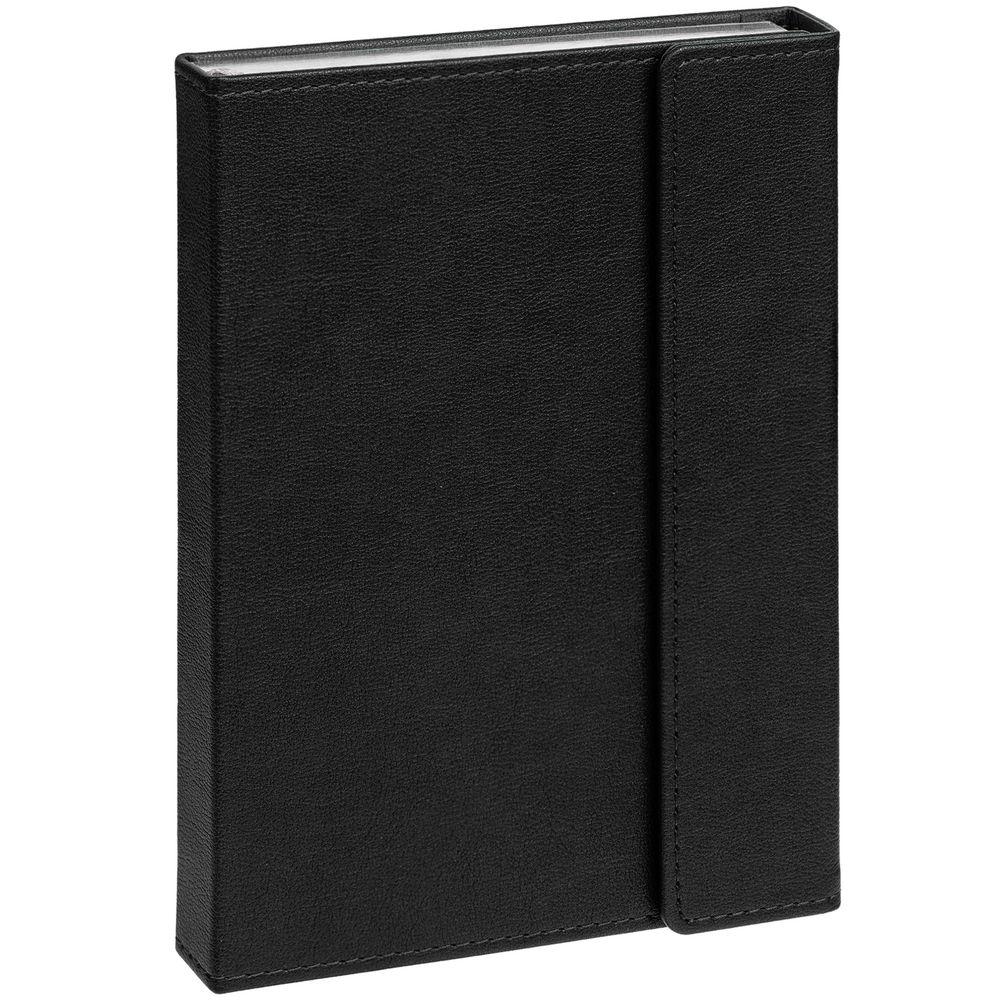 Ежедневник Flap на заказ, недатированный, черный — изображение 2