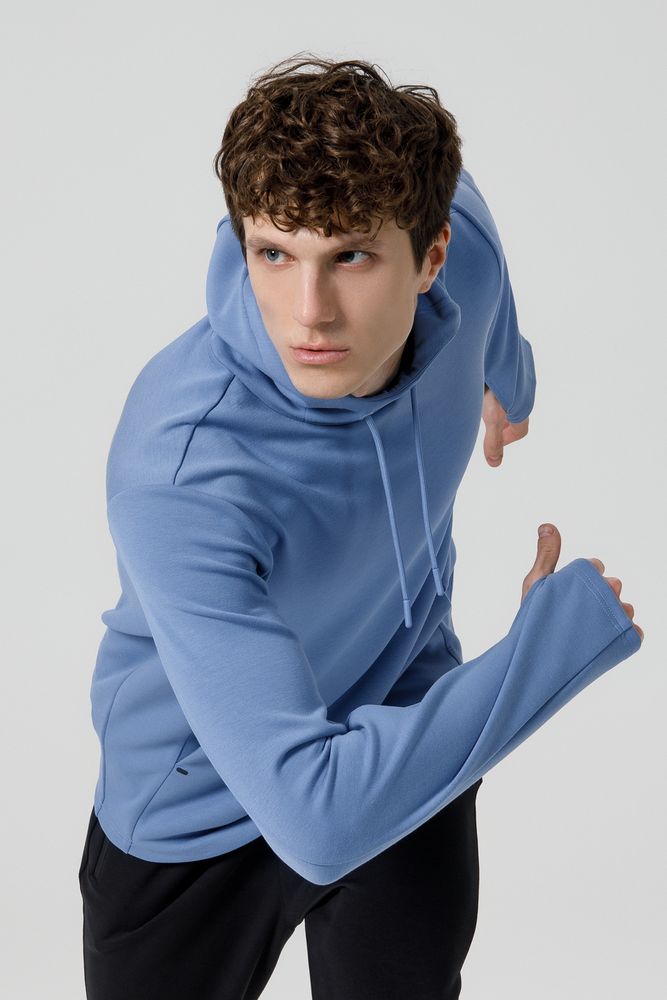 Худи унисекс Begi, синее — изображение 13