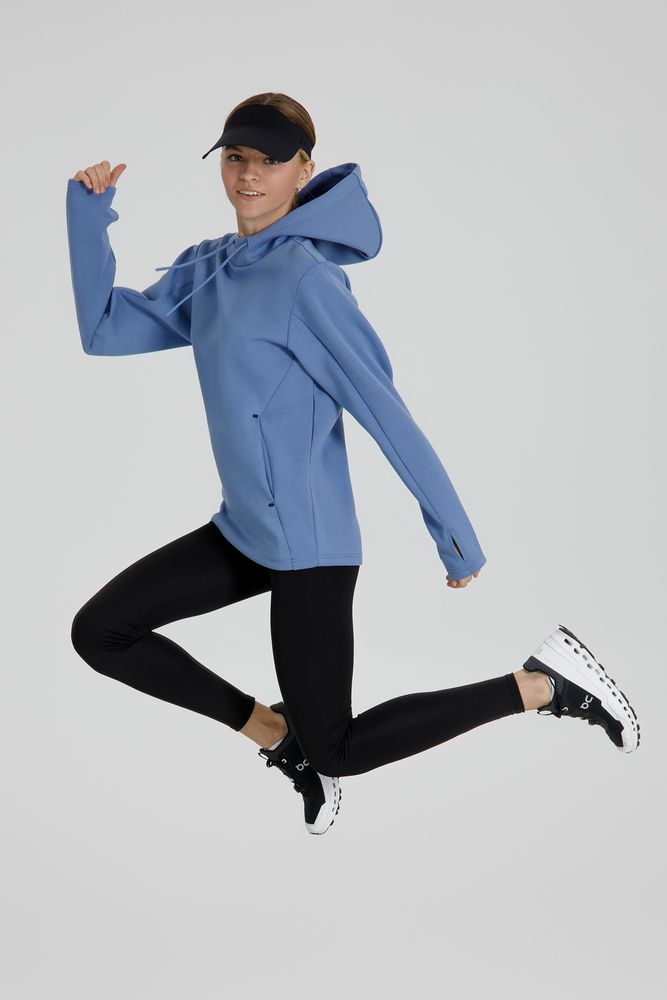 Худи унисекс Begi, синее — изображение 12