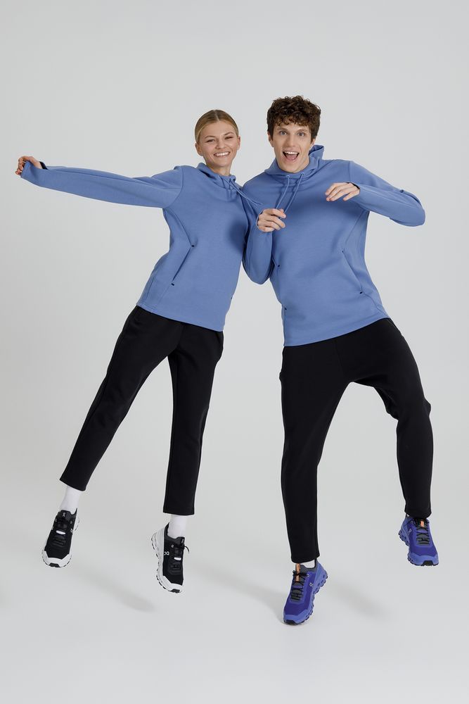 Худи унисекс Begi, синее — изображение 16