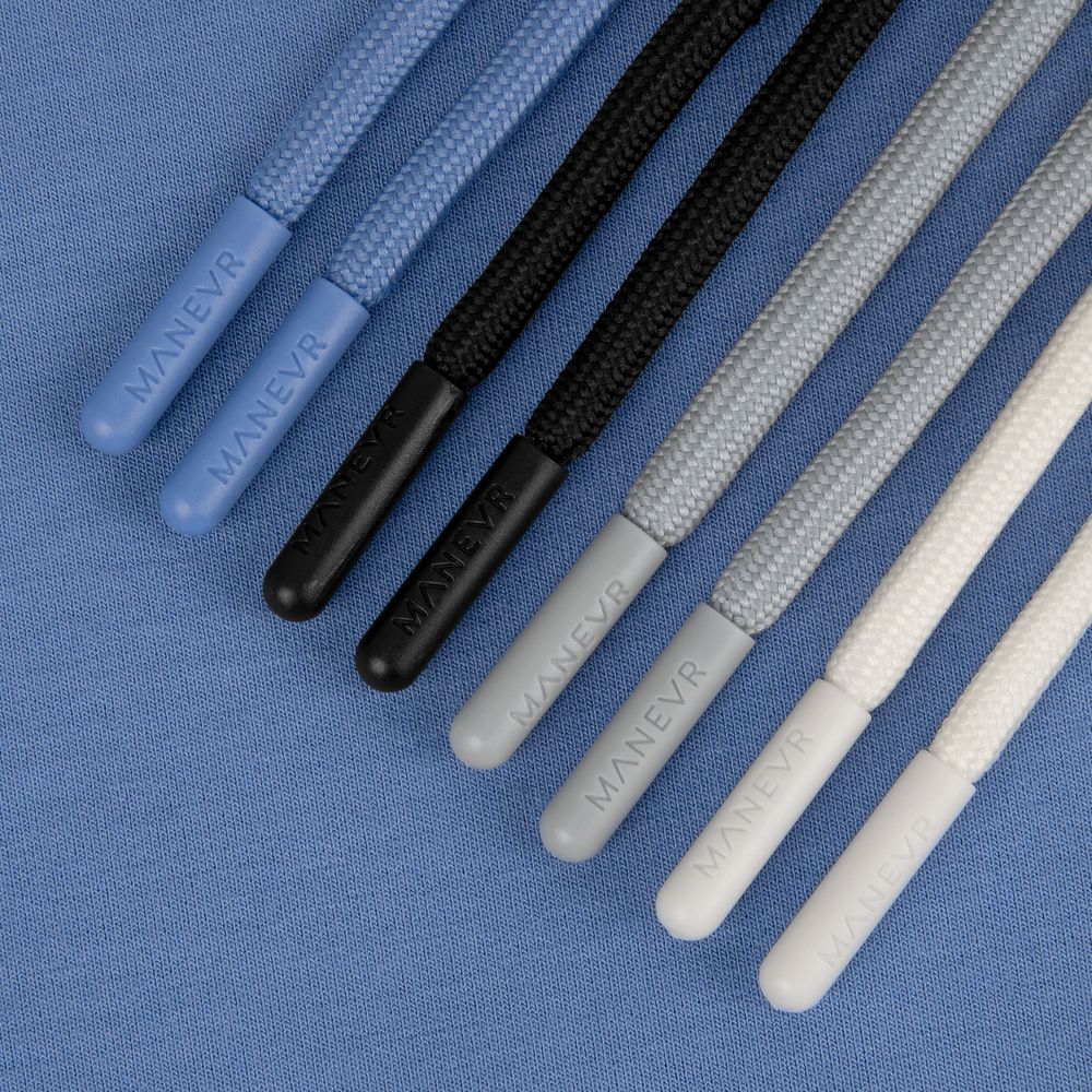 Худи унисекс Begi, синее — изображение 7