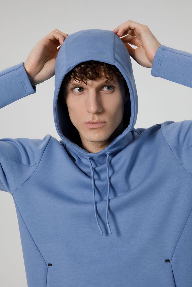 Худи унисекс Begi, синее — изображение 9