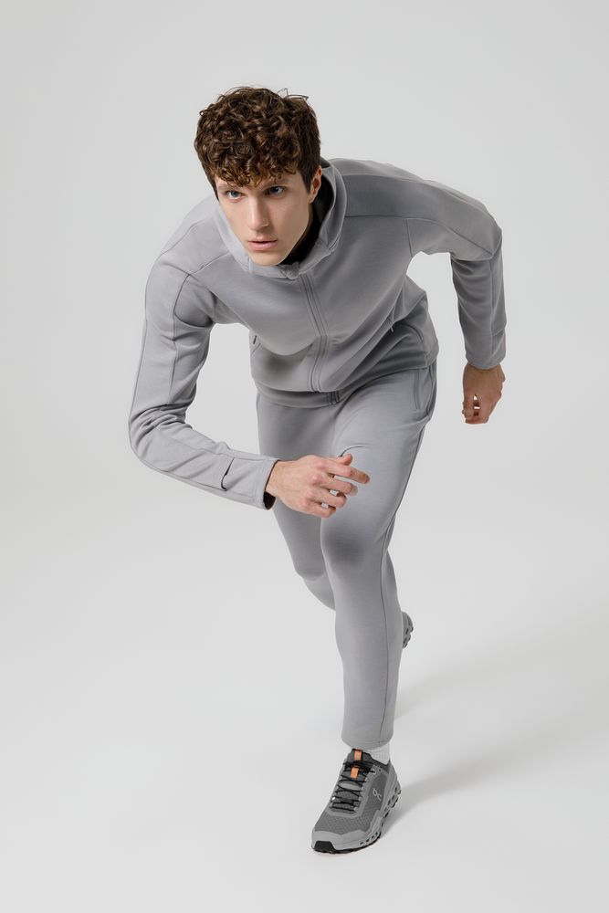 Куртка с капюшоном унисекс Begi, серая — изображение 11