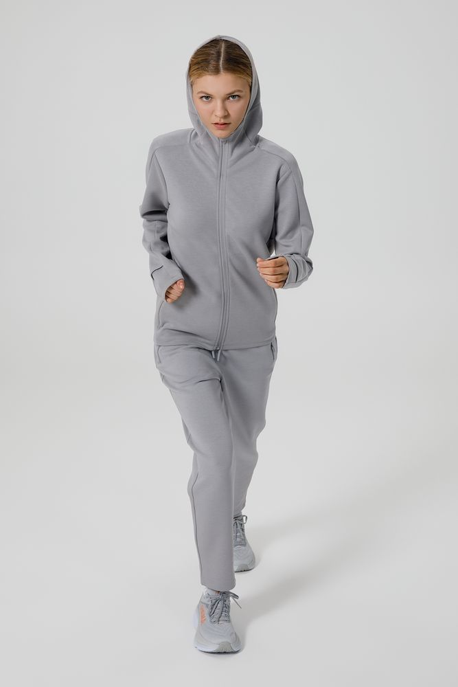 Куртка с капюшоном унисекс Begi, серая — изображение 14