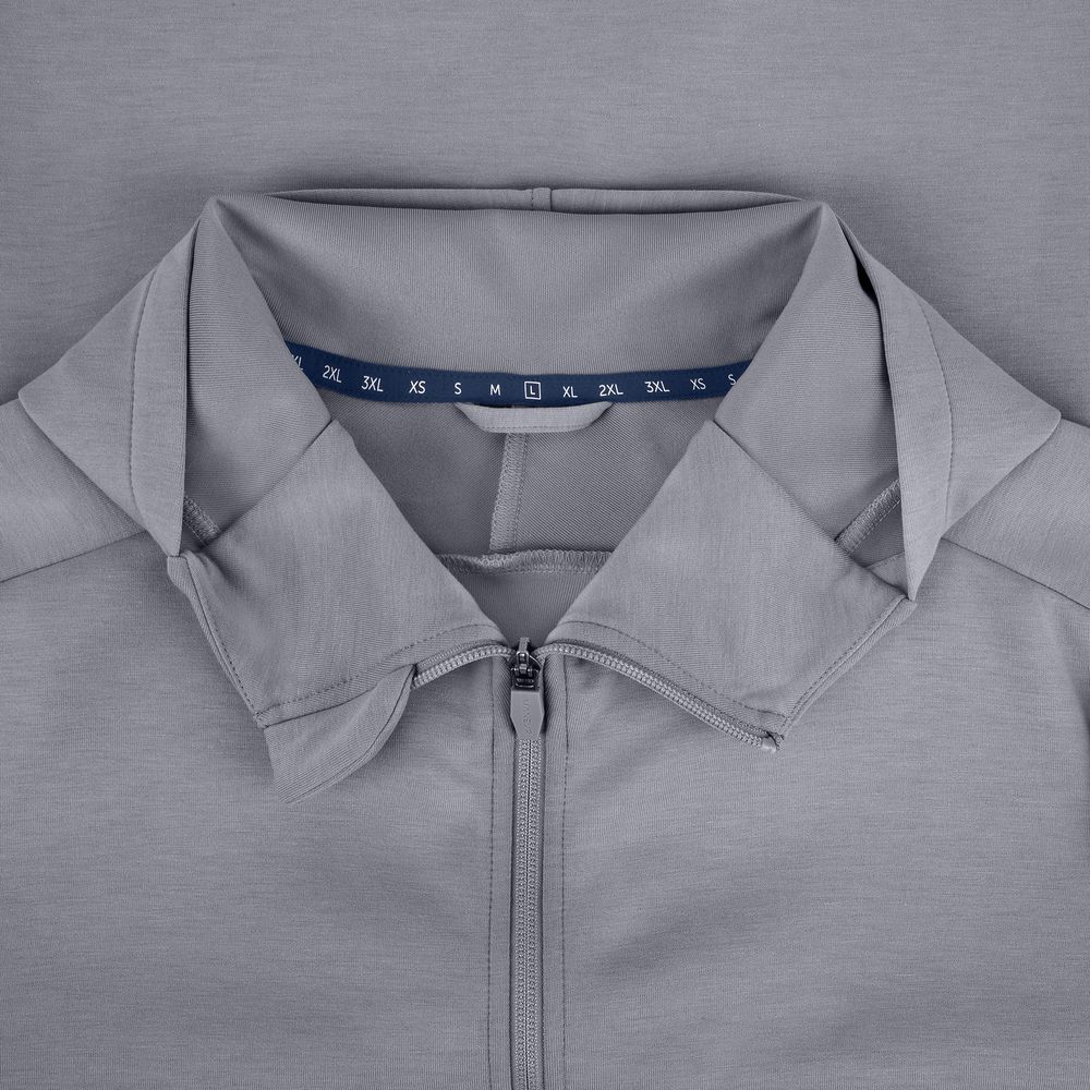 Куртка с капюшоном унисекс Begi, серая — изображение 4