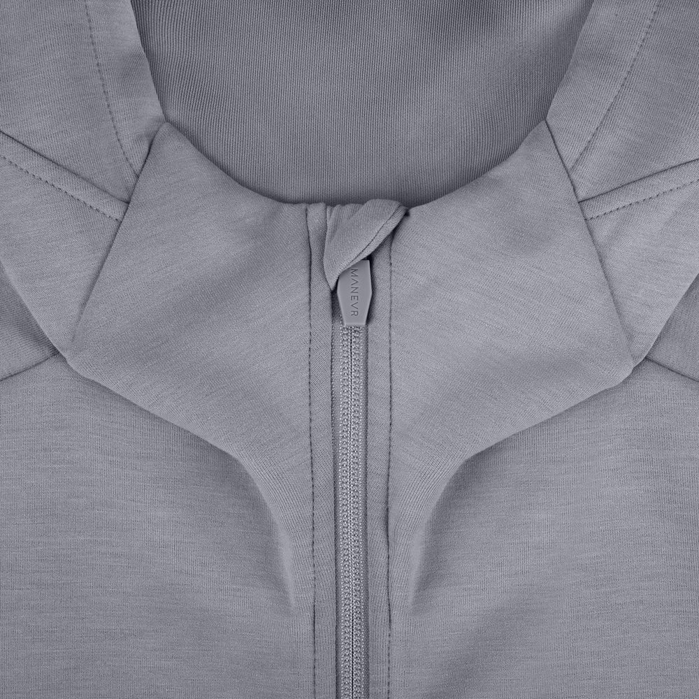Куртка с капюшоном унисекс Begi, серая — изображение 5
