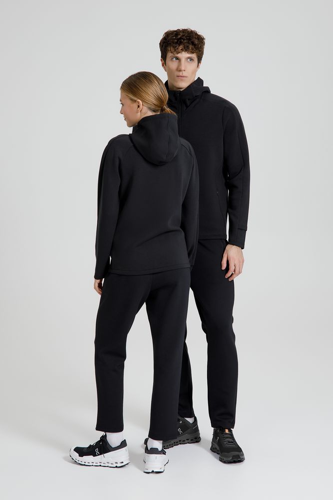 Куртка с капюшоном унисекс Begi, черная — изображение 17