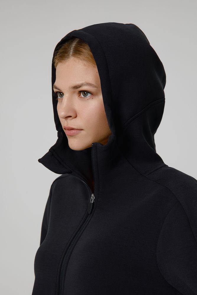 Куртка с капюшоном унисекс Begi, черная — изображение 9