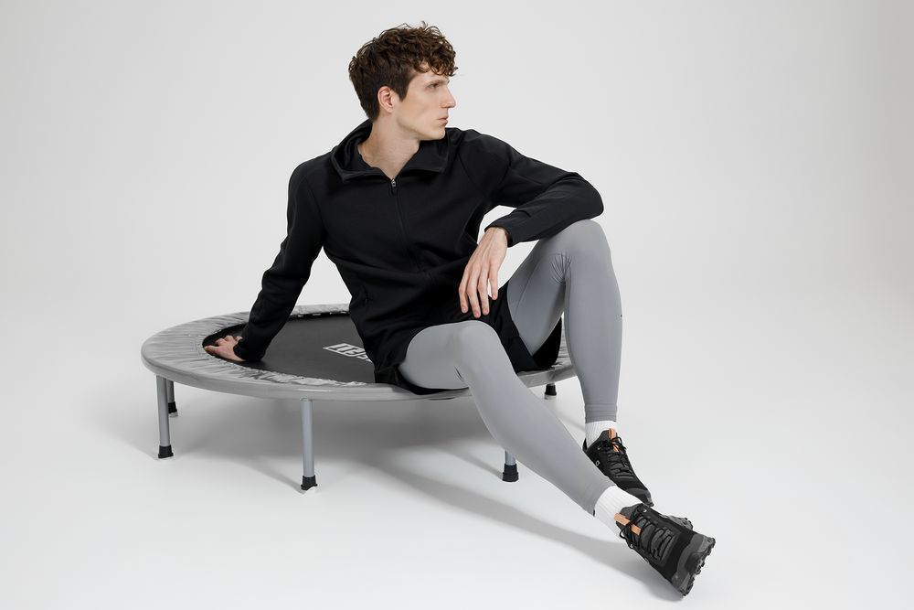 Куртка с капюшоном унисекс Begi, черная — изображение 15