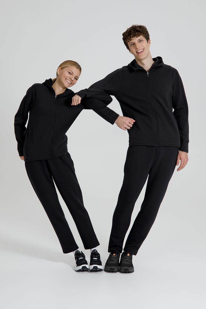 Куртка с капюшоном унисекс Begi, черная — изображение 18