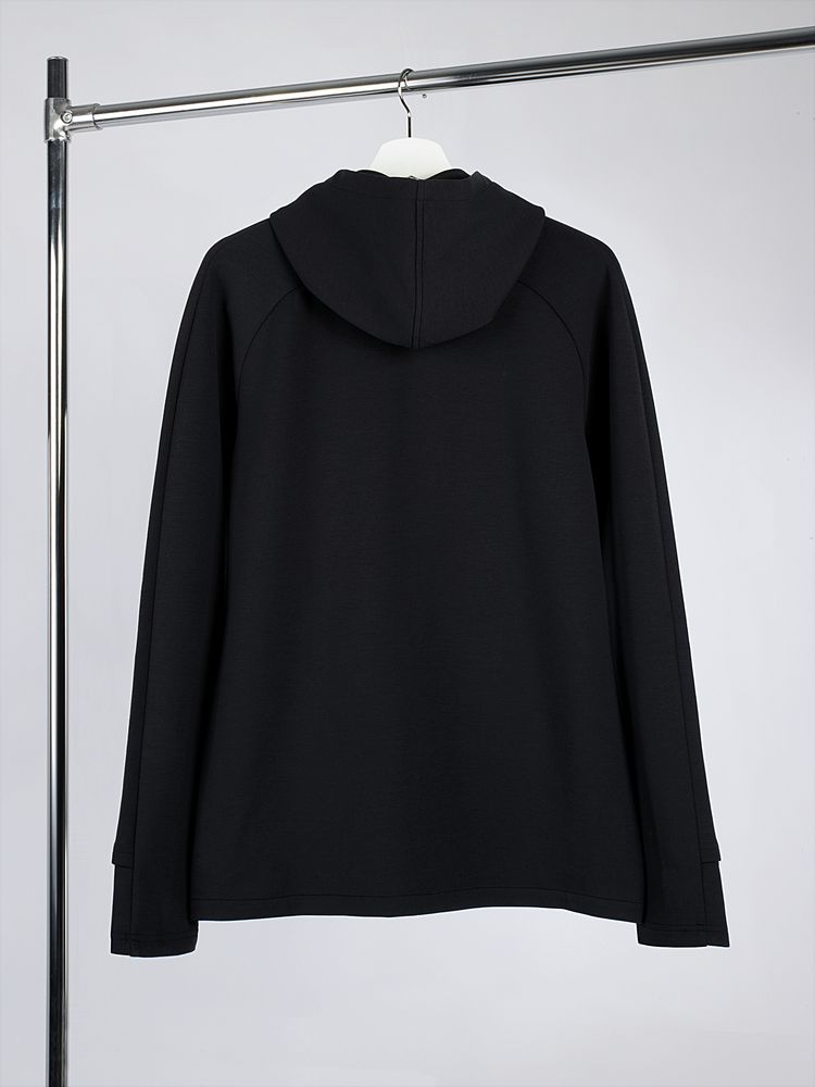 Куртка с капюшоном унисекс Begi, черная — изображение 2