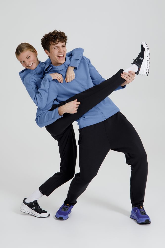 Куртка с капюшоном унисекс Begi, синяя — изображение 18