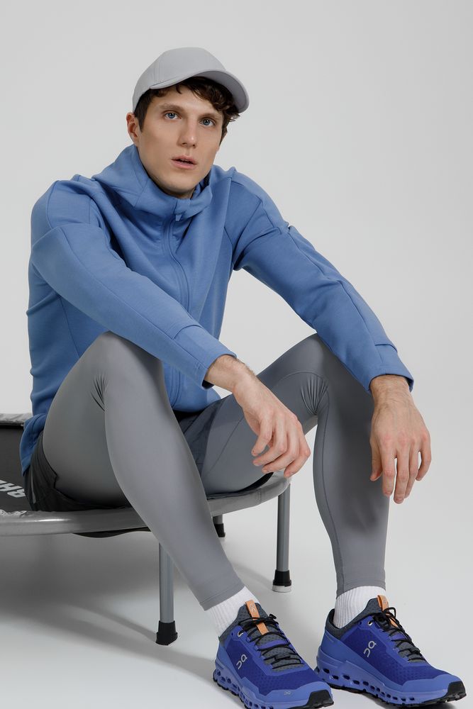 Куртка с капюшоном унисекс Begi, синяя — изображение 13