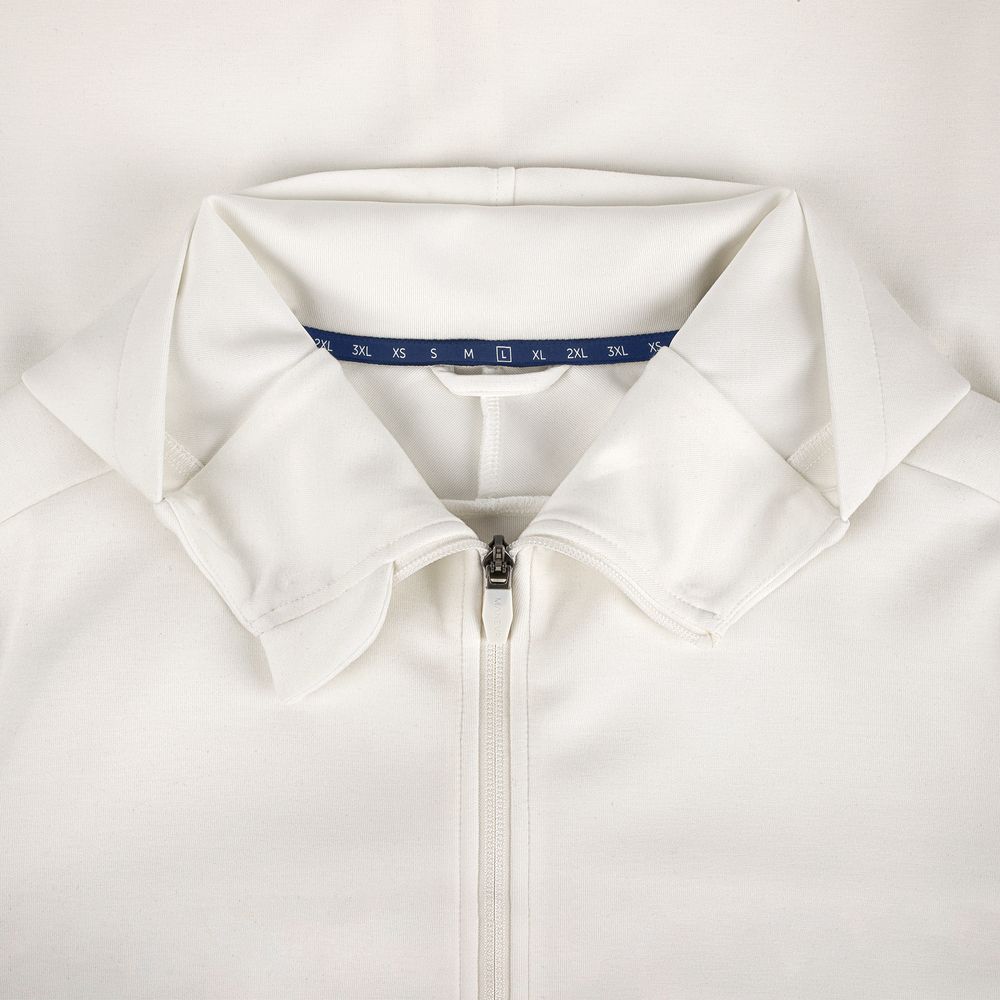 Куртка с капюшоном унисекс Begi, молочно-белая — изображение 4