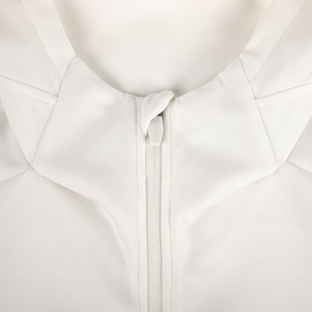 Куртка с капюшоном унисекс Begi, молочно-белая — изображение 5