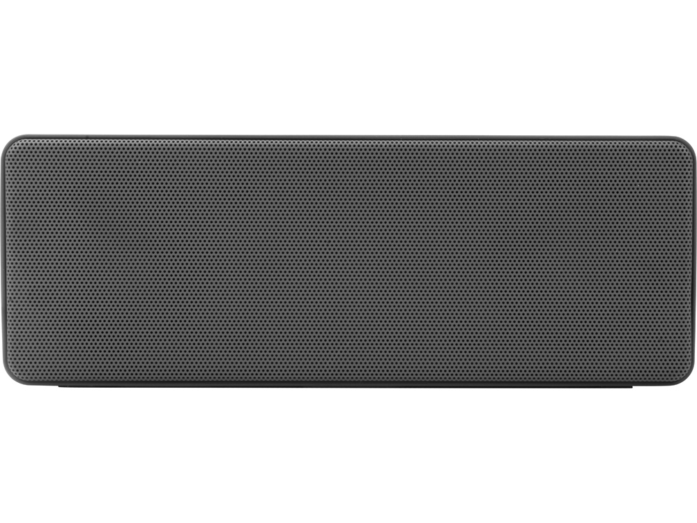 Портативная колонка Bar со стереодинамиками soft touch, серый — изображение 3
