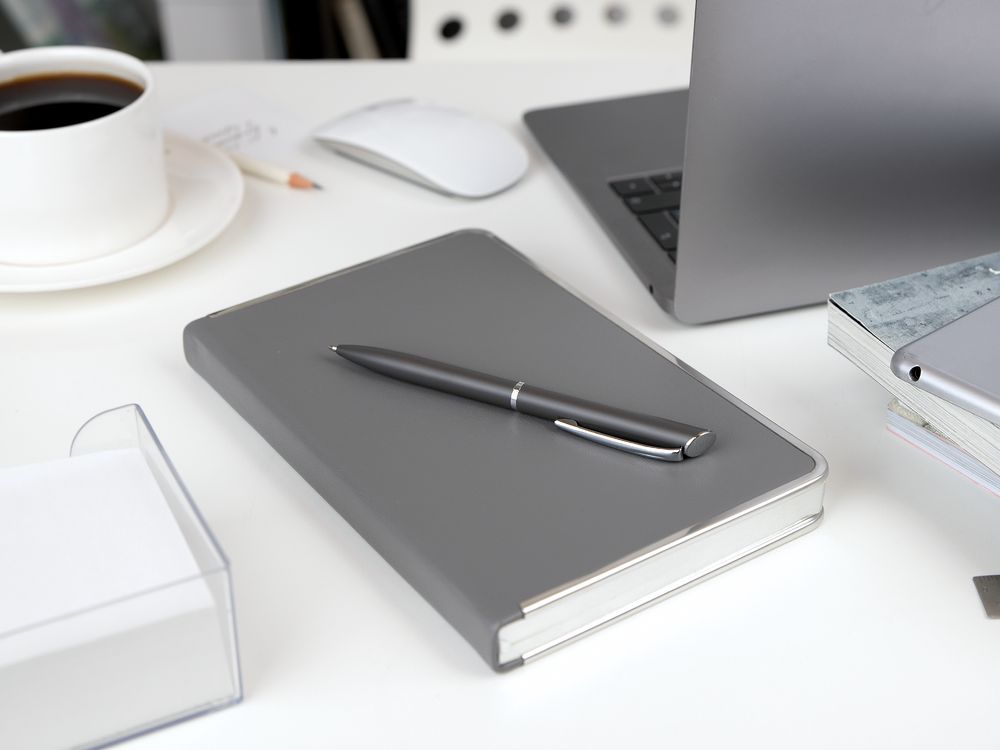 Ручка шариковая Ringa, черная — изображение 6