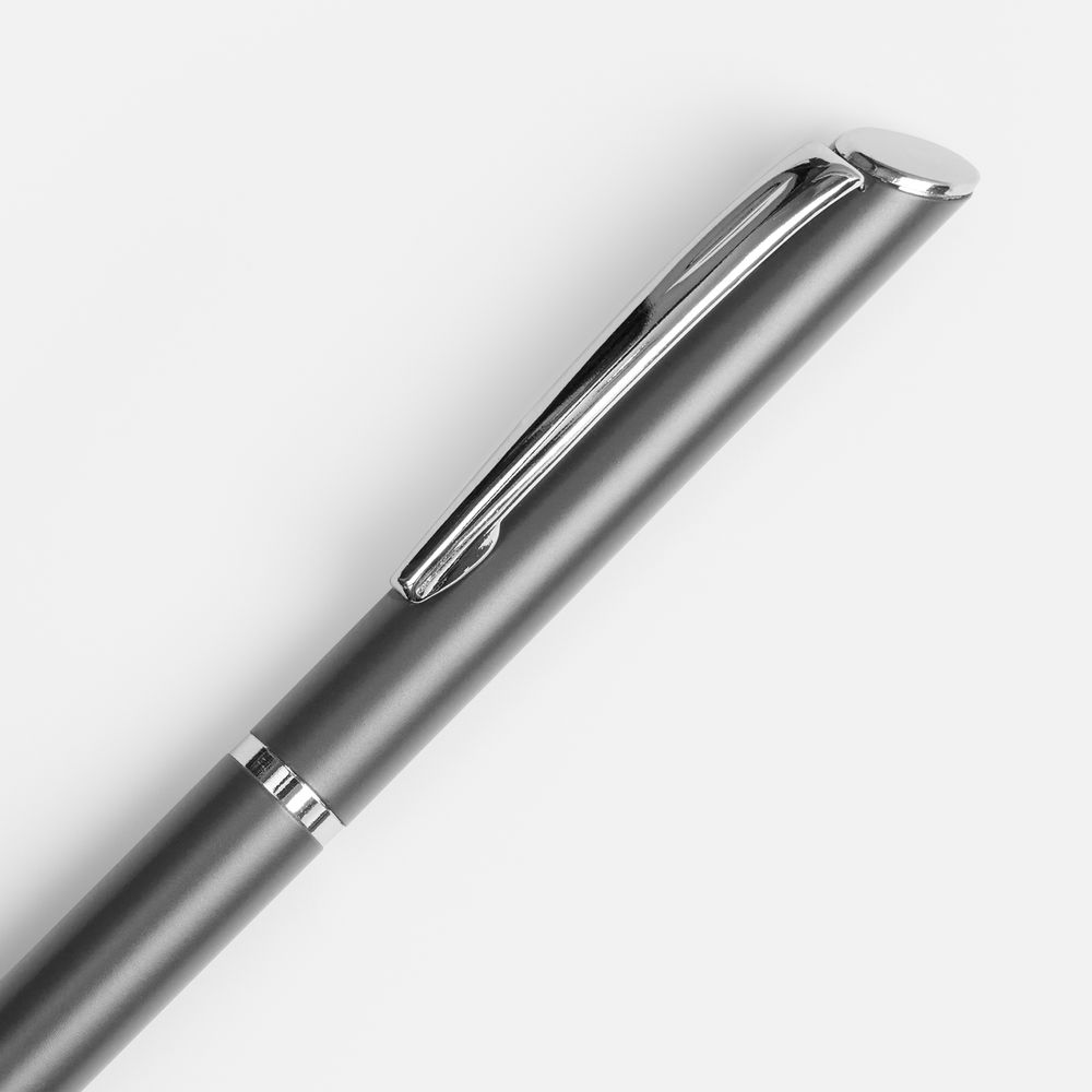 Ручка шариковая Ringa, серая — изображение 3